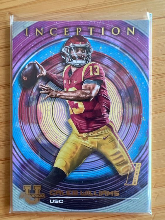 Topps Bowman Inception 2023 University Caleb Williams Rookie Kaufen