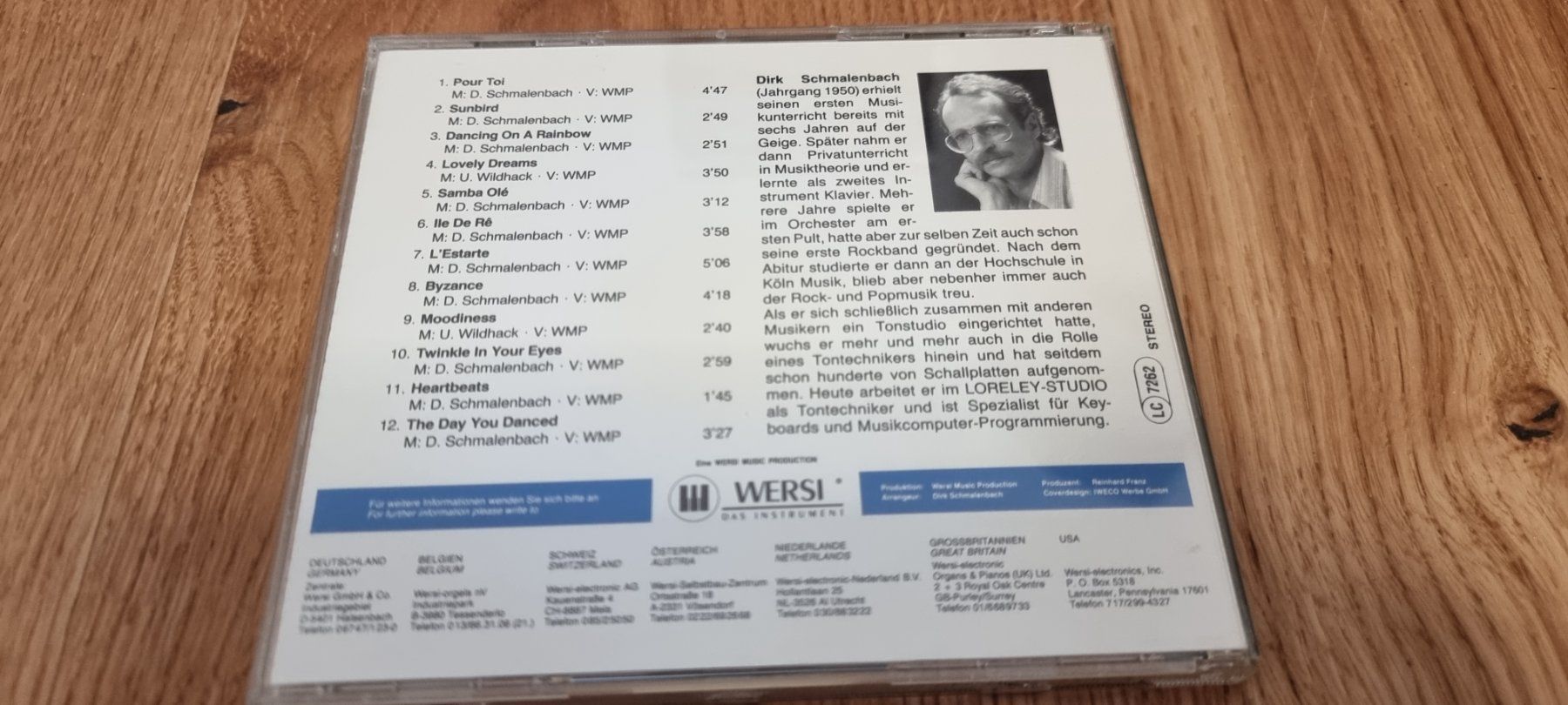 CD: CD: Dirk Schmalenbach - Sounds – Usato da Lachen SZ venduto da allesweg78 1