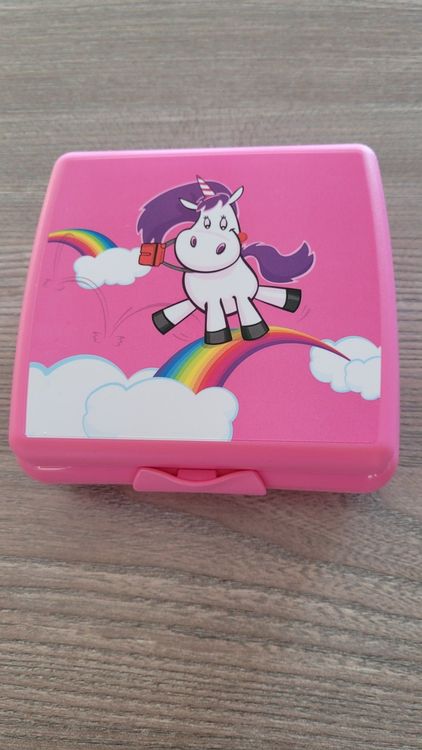 Boite à Sucre Garnie De Galettes Bretonnes - Motif Licorne