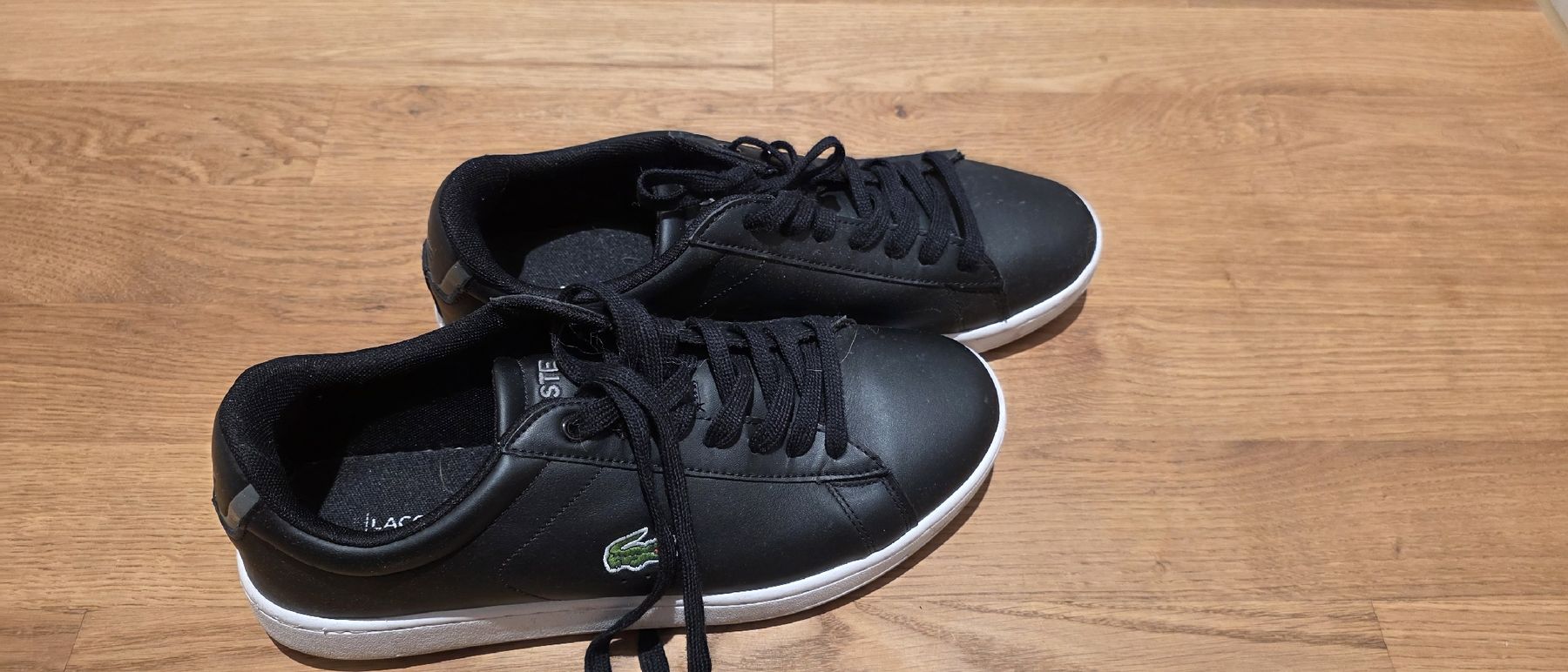 Lacoste Scarpe da uomo: Lacoste black sneakers 42 – Nuovo (secondo la descrizione) da Luzern venduto da nic_fh5d 1