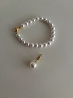 Perlenarmband 20 cm mit Perlen Anhänger  
