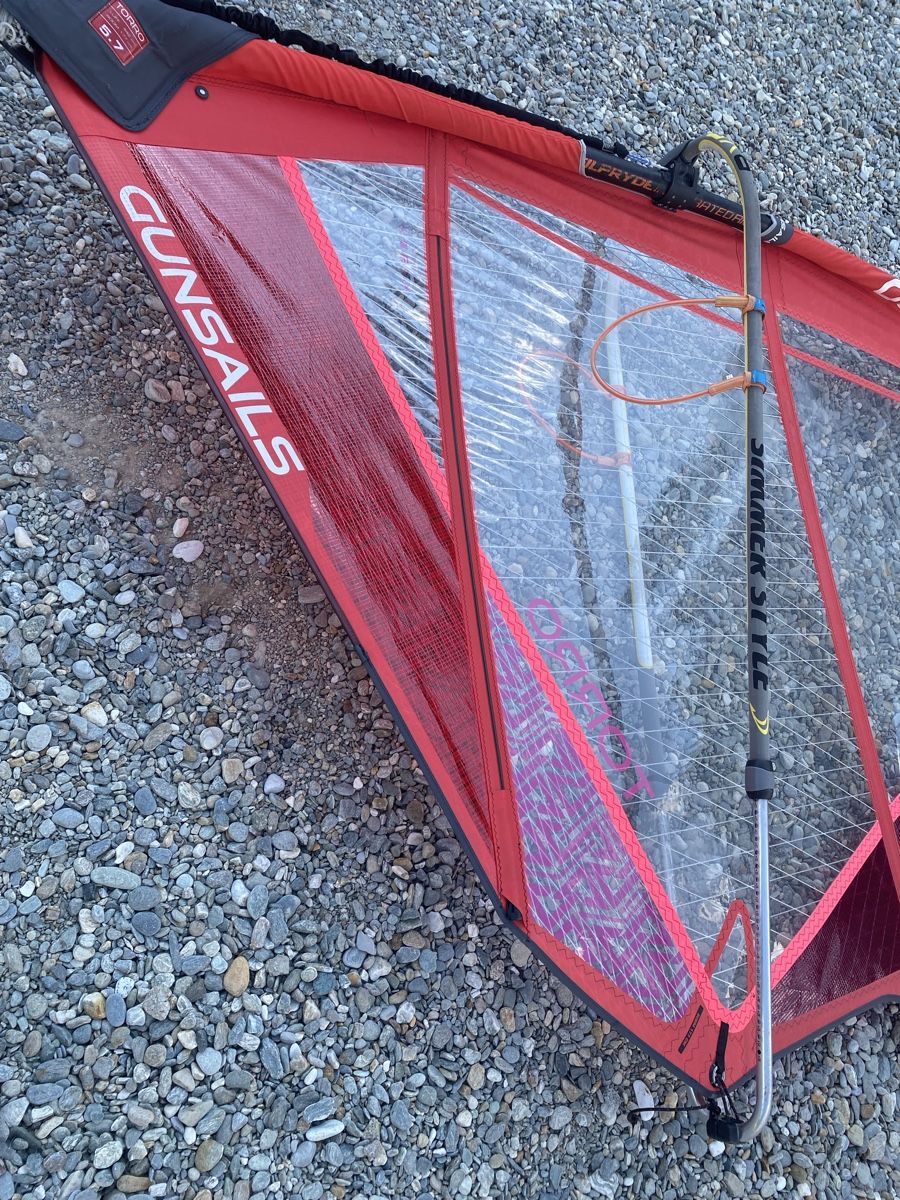 Surfen: Windsurf Segel Gunsails Torro 5,7 m2 – Gebraucht aus Wittinsburg von tommiimkaufrausch 2