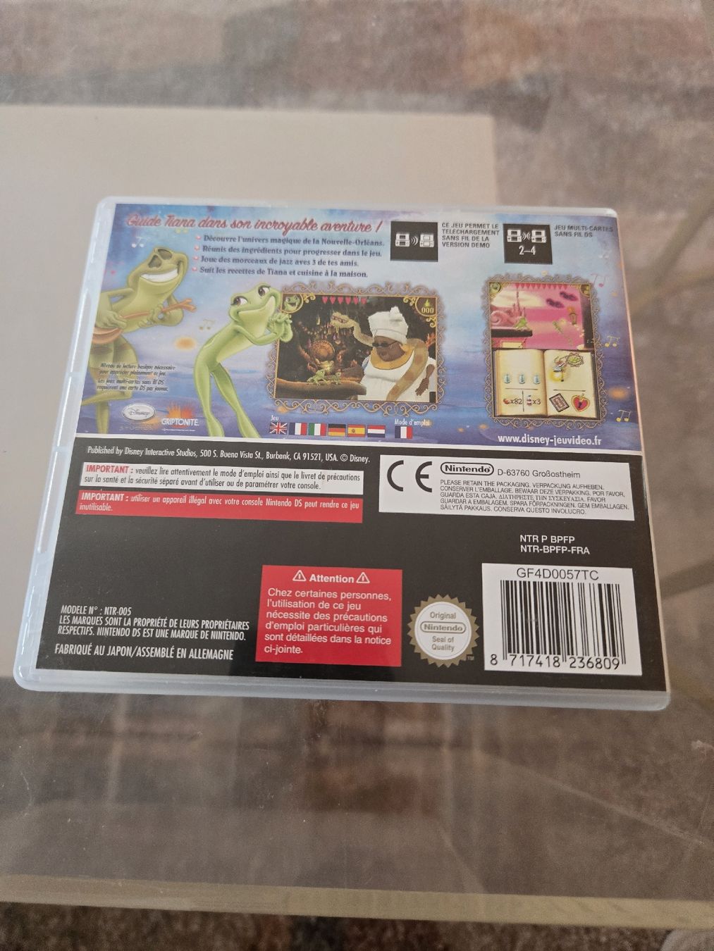Spiele: La Princesse et la Grenouille Nintendo DS – Gebraucht aus Bussigny von Kfdlt 1
