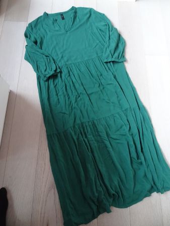 Maxikleid Kleid grün Gr. 44
