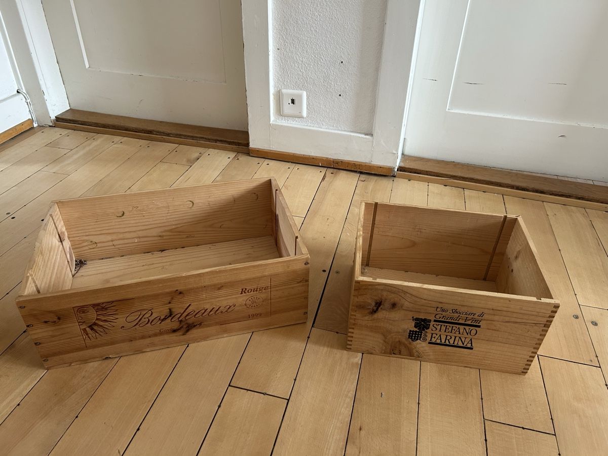Altro: zwei schöne Weinkisten – Usato da zürich venduto da lis_9nv5 1