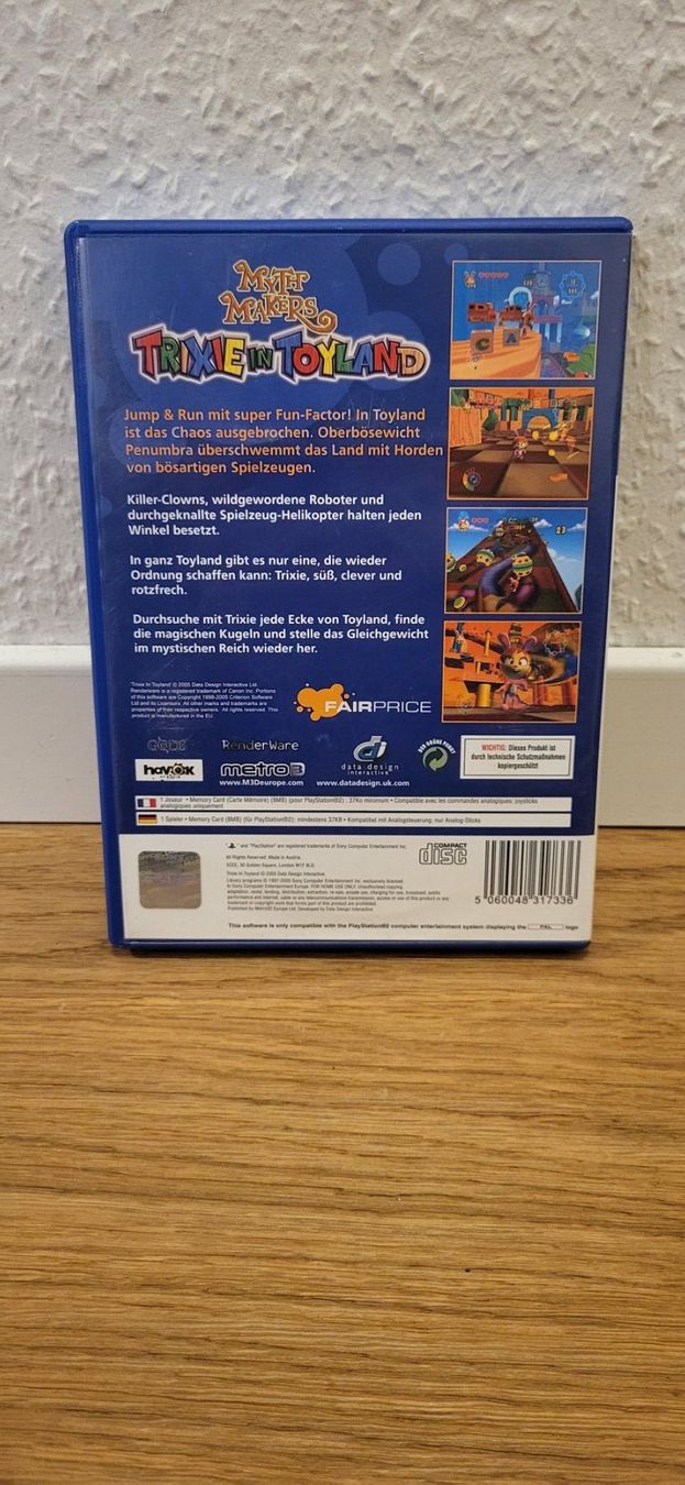 Sony Spiele: PS2 - Myth Makers Trixie in Toyland – Gebraucht aus Münsingen von Heroism2010 1