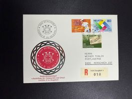 Ausstellung für Ganzsachen und Briefe in Burgdorf 1985