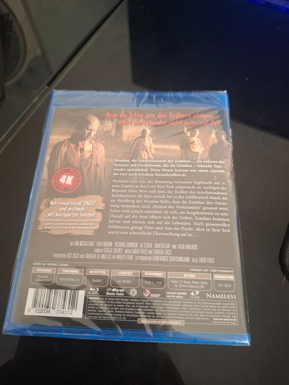 Tutti i DVDs: Woodoo - Die Schreckensinsel der Zombies (OVP) – Nuovo e nell'imballaggio originale da Frauenfeld venduto da Frankenstein01 1