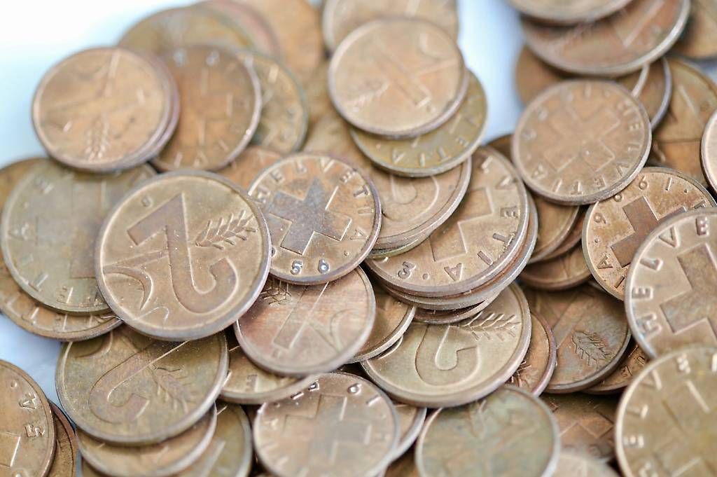 Tutti le monete: 1 - 2 Rappen Lot – Usato da Reinach BL venduto da Han-Numismatik 3
