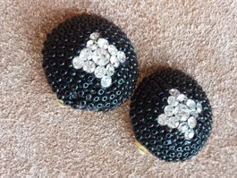 Vintage CARITA Paris Ohrclips 50er Jahre