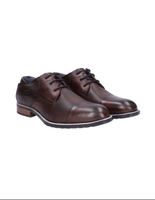 Bugatti Men's Brown Leather Dress Shoes