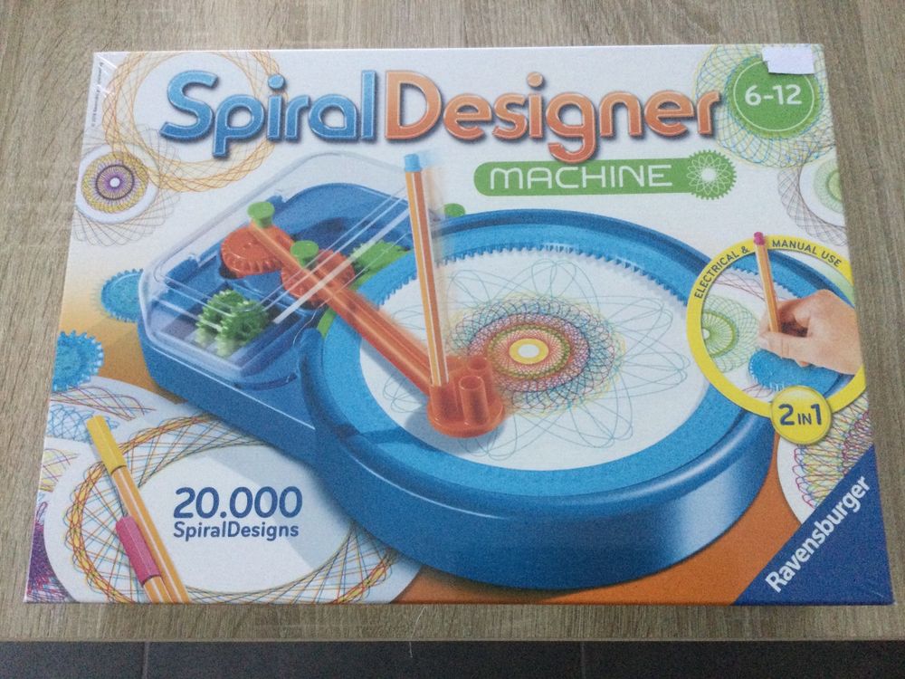 26-teiliges Spiral Designer Set | Malschablonen Für Kreatives Zeichnen | Für Kinder & Erwachsene