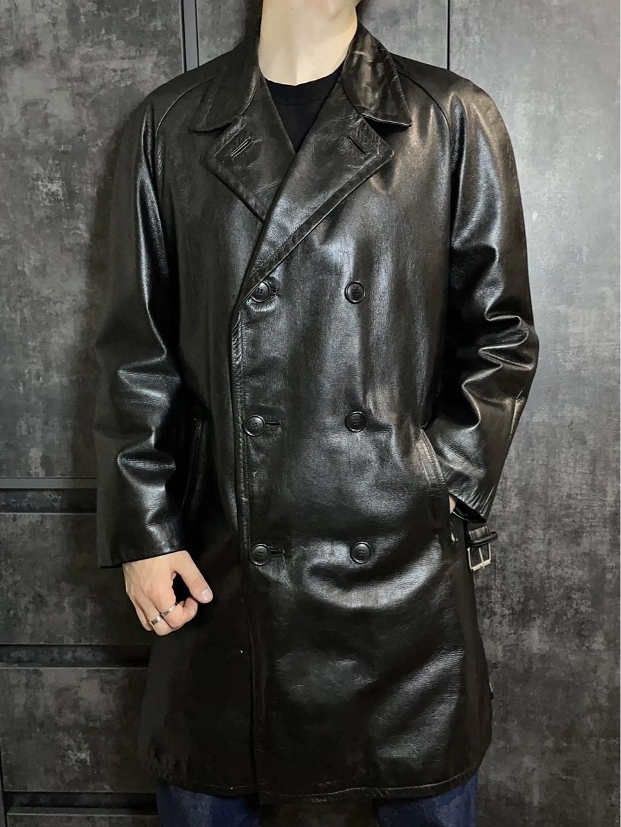 Cappotti: Vintage leather jacket mid length – Usato da Péry venduto da HRN-SALES 8
