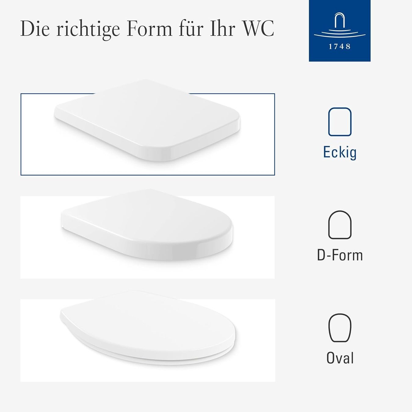 Villeroy & Boch WC: Villeroy & Boch Venticello Urinaldeckel SoftClose Weiss – Neuf avec emballage d'origine à Suhr par SchnapperCH 6
