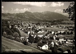 Uznach /SG, Blick zum Speer und Schänis
