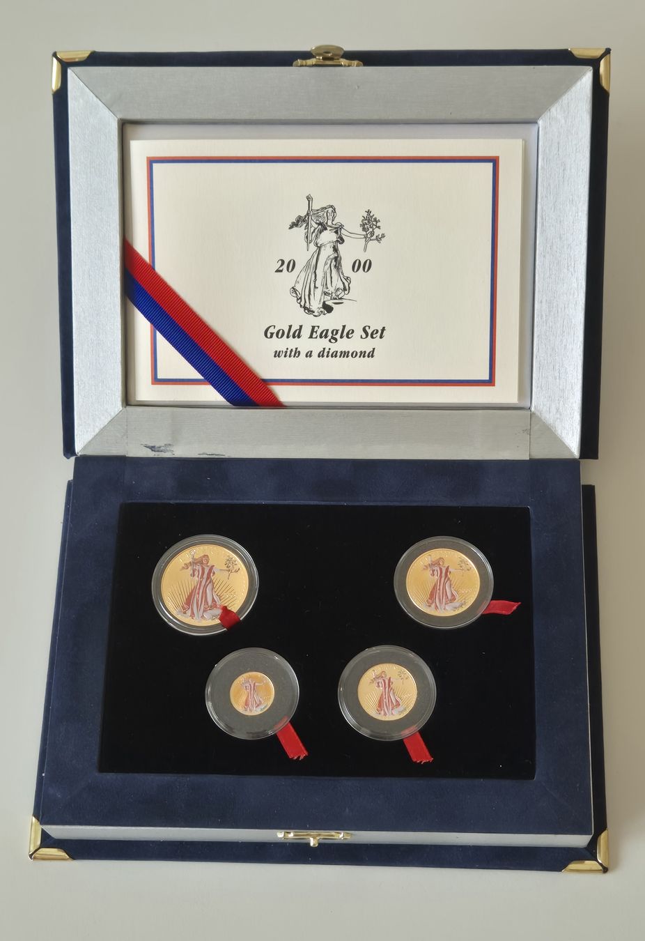 Alle Münzen: Goldmünze Liberty Millenium Set limitiert  Jg 2000 – Gebraucht aus Greppen von hploetscher 5