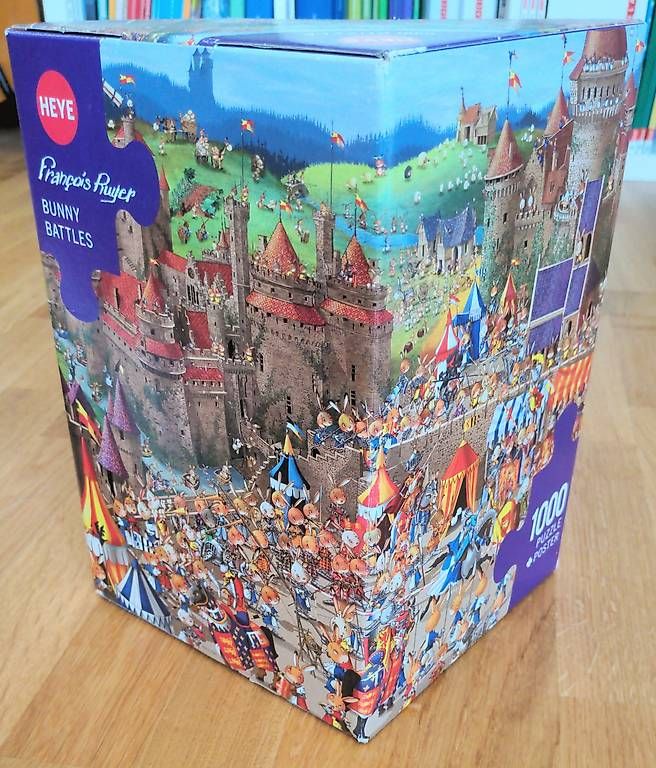 Puzzle: HEYE Puzzle "Bunny Battles (1000 Teile) – Usato da Basel venduto da seb_5xtg