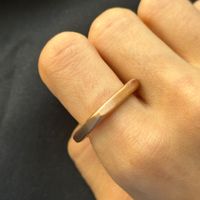 BREIL Rosa Goldene Edelstahl Ring