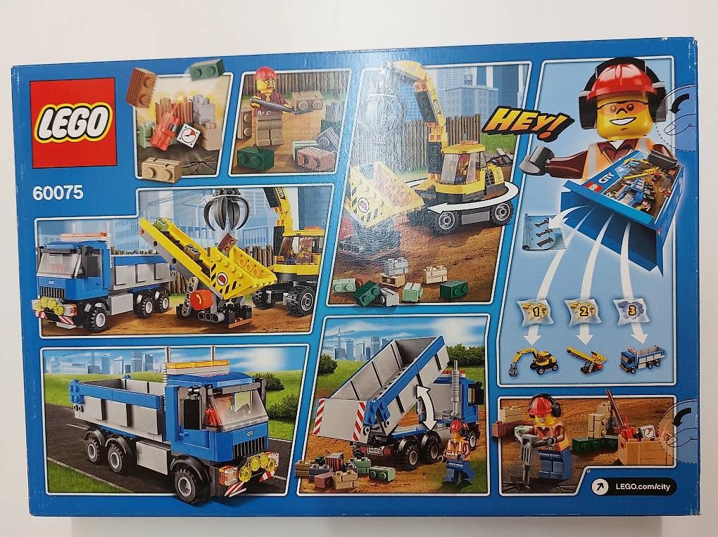 Lego Baukästen: Lego 60075 Bagger und Transportwagen – Neu und originalverpackt aus Eggersriet von monibenz79 1