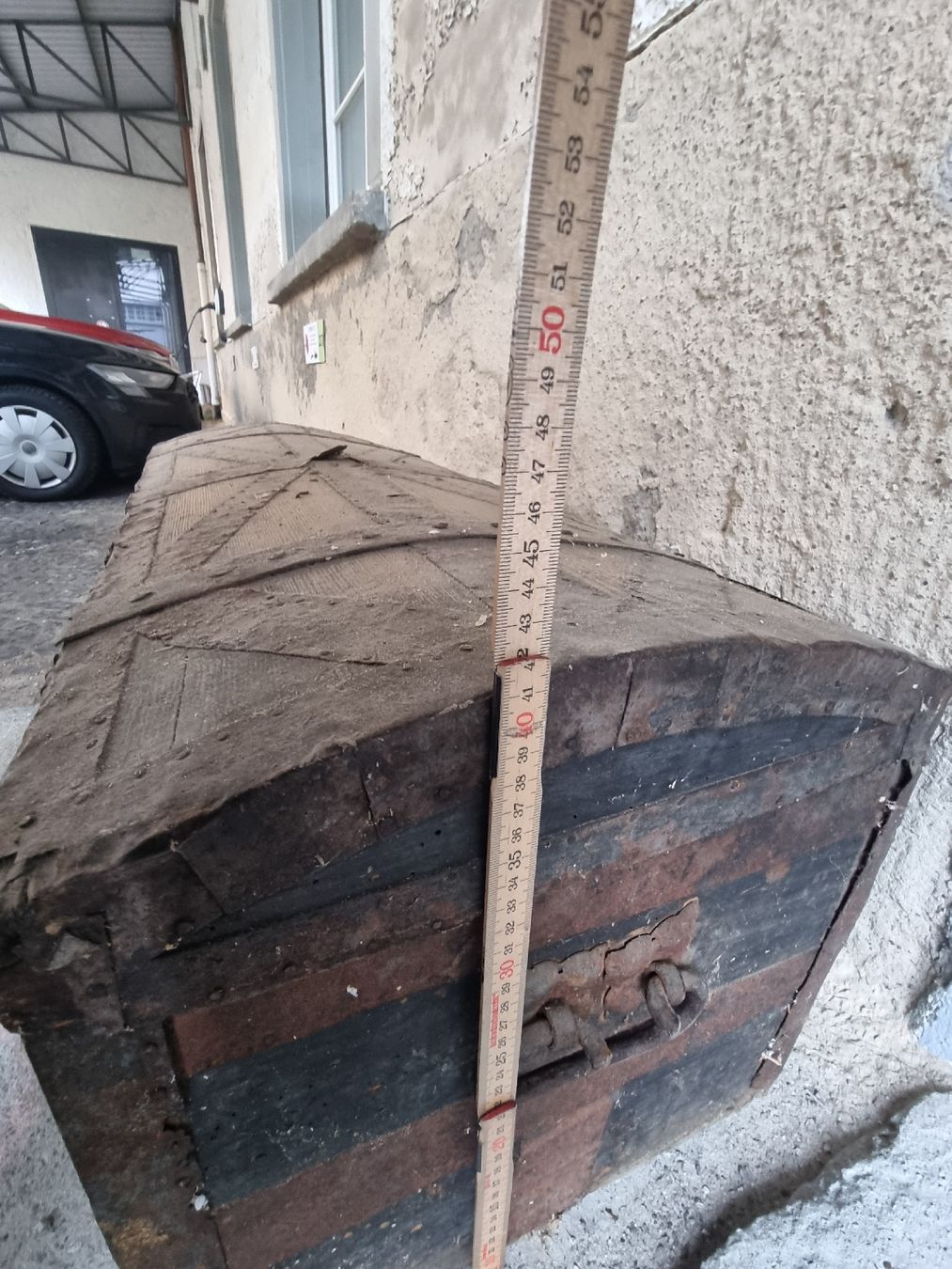 Articoli in legno: antike Schatztruhe – Usato da Grub SG venduto da zulu15 7