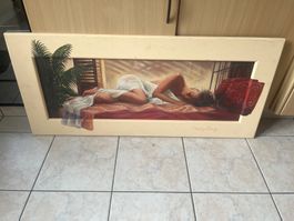 Tableau SLEPPING BEAUTY 117x52 cm