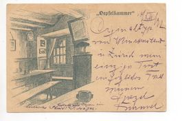 ZÜRICH Litho Oepfelkammer 1897
