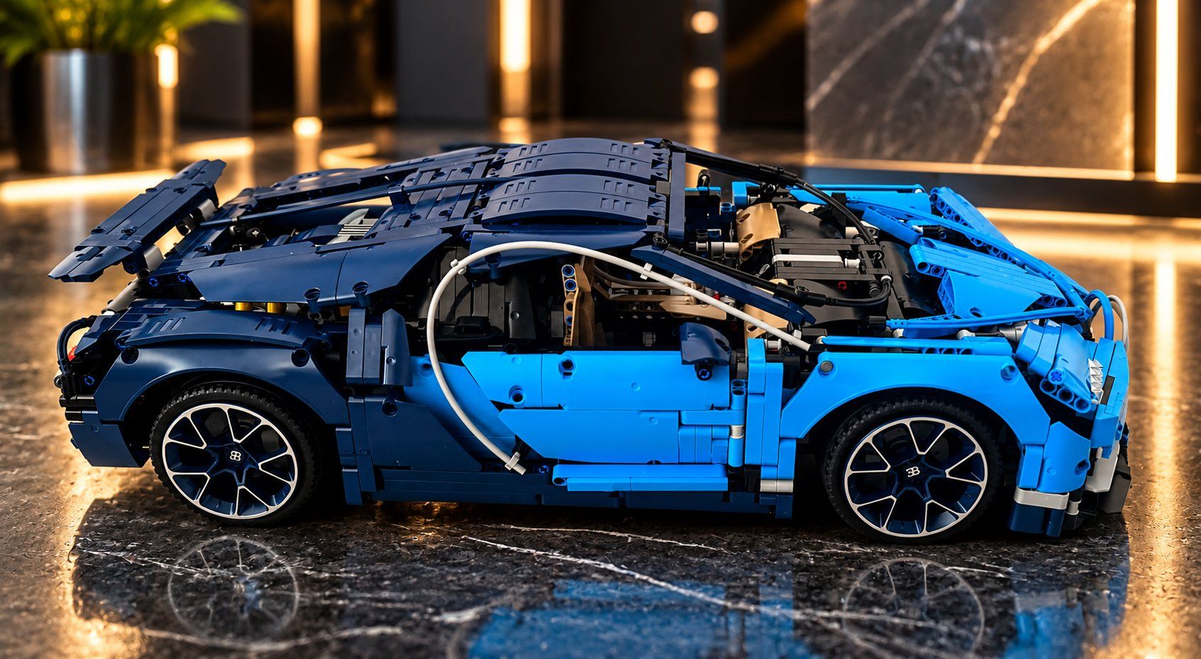 Lego Baukästen: LEGO Technic Bugatti Chiron 42083 – Gebraucht aus Langenthal von PituPitu