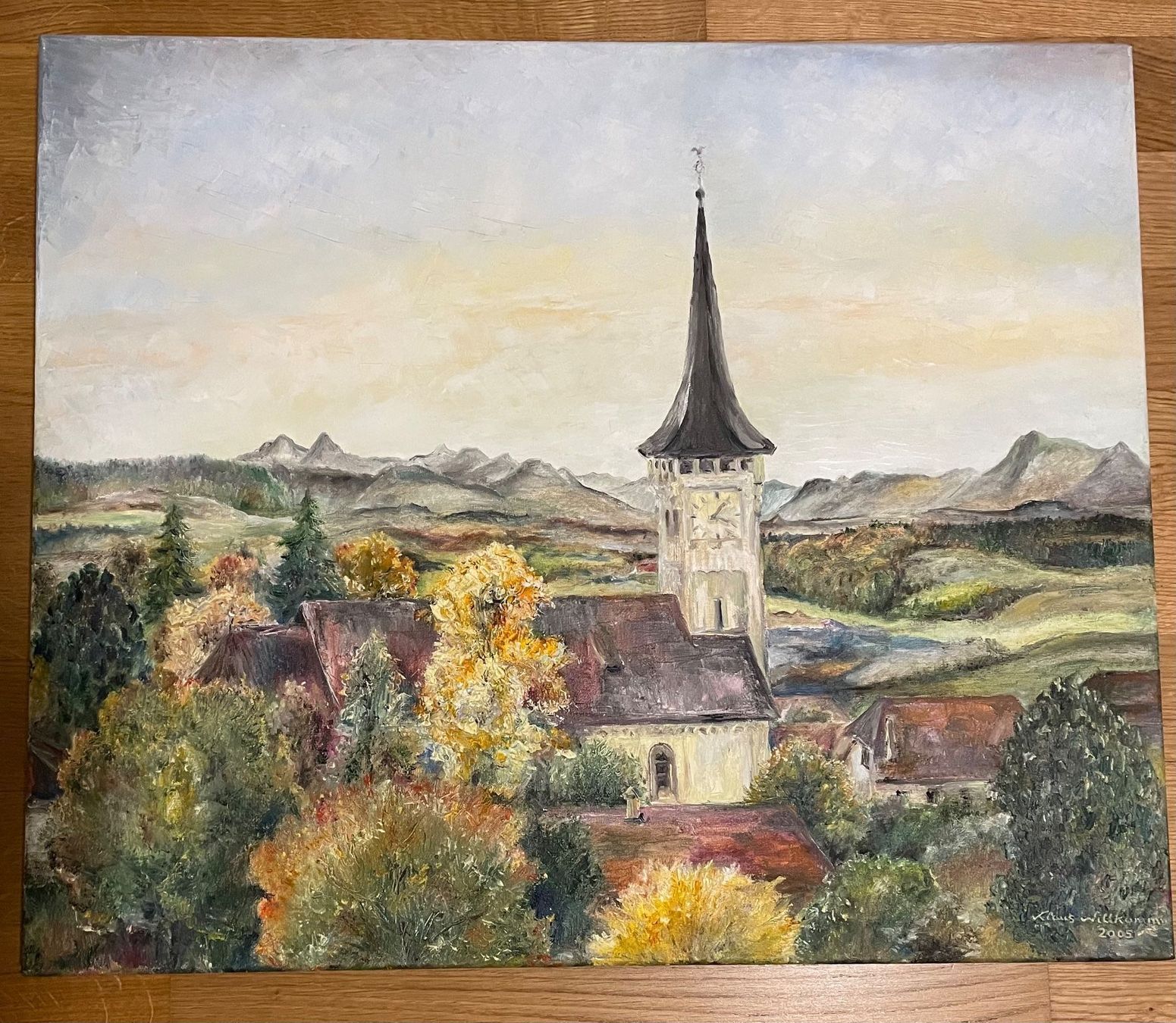 Tele & Cornici: Paysage de Fribourg – Usato da Corminboeuf venduto da Leader22