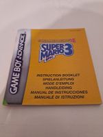 nur Anleitung Super Mario Bros.3 Advance 4 Game Boy Advance