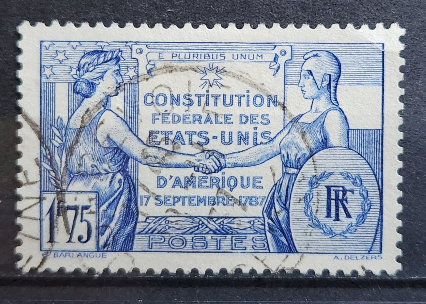 Alle Briefmarken: Frankreich-Mi 362 – Gebraucht aus Hittnau von stamps_and_coins