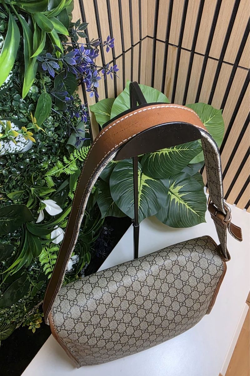 Gucci Borse: Tasche Gucci monogram braun Leder gute Zustand – Usato da Aarburg venduto da SA.TheTimelessLuxury 2