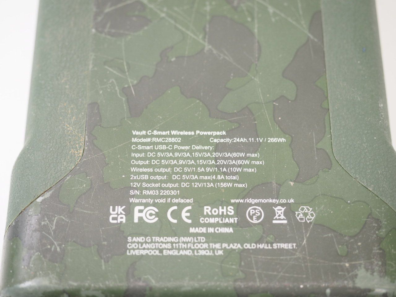 Batterie: RIDGE MONKEY Vault C-Smart Wireless Powerpack (26081730) – Usato da Zürich venduto da fundsachenverkauf 3
