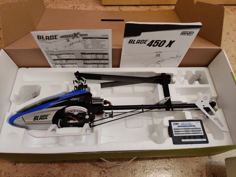 BLADE 450 X BNF (Gebraucht) in Schmerikon für CHF 200 – nur Abholung ...
