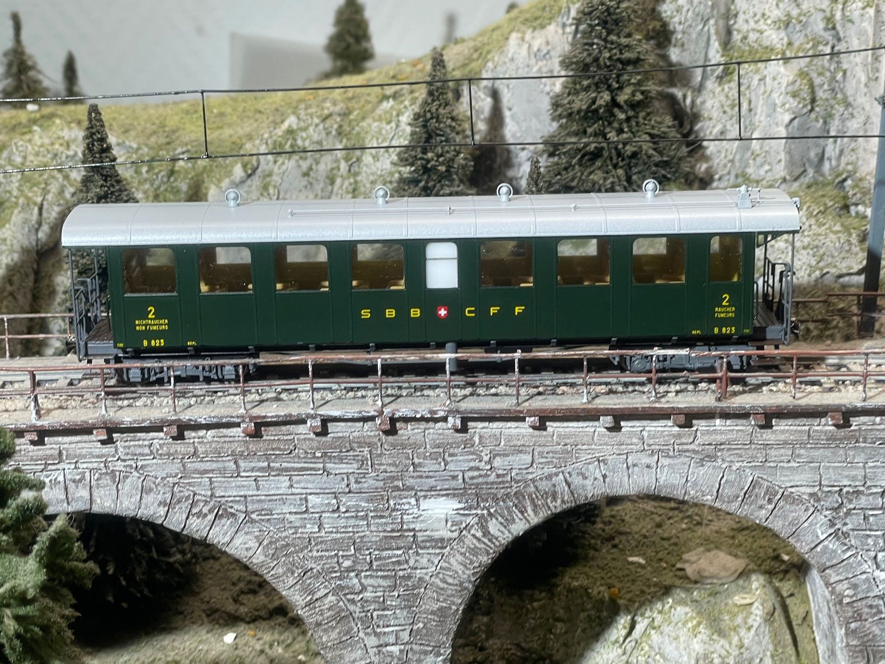 HRF Modellini di ferrovie: HRF, Brünig B 823 – Nuovo (secondo la descrizione) da Krummenau venduto da ferrotech 4