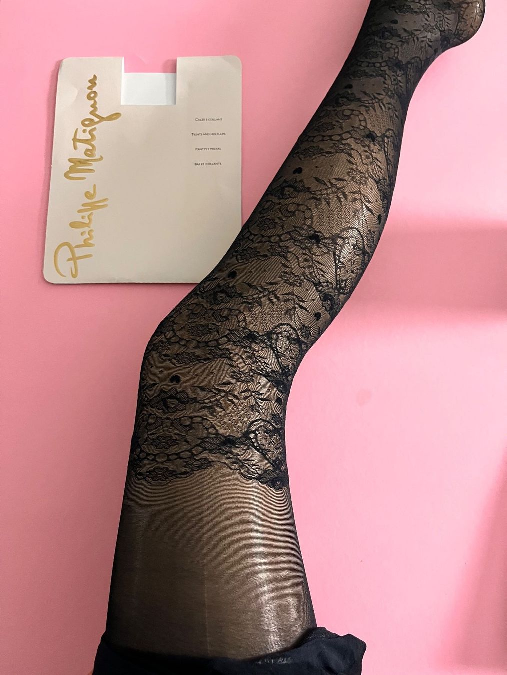 Strümpfe & Strumpfhosen: Strumpfhose Philippe Matignon, Gr. 42/44-46/48, Schwarz – Neu und originalverpackt aus Rudolfstetten von gst_g7xl 1