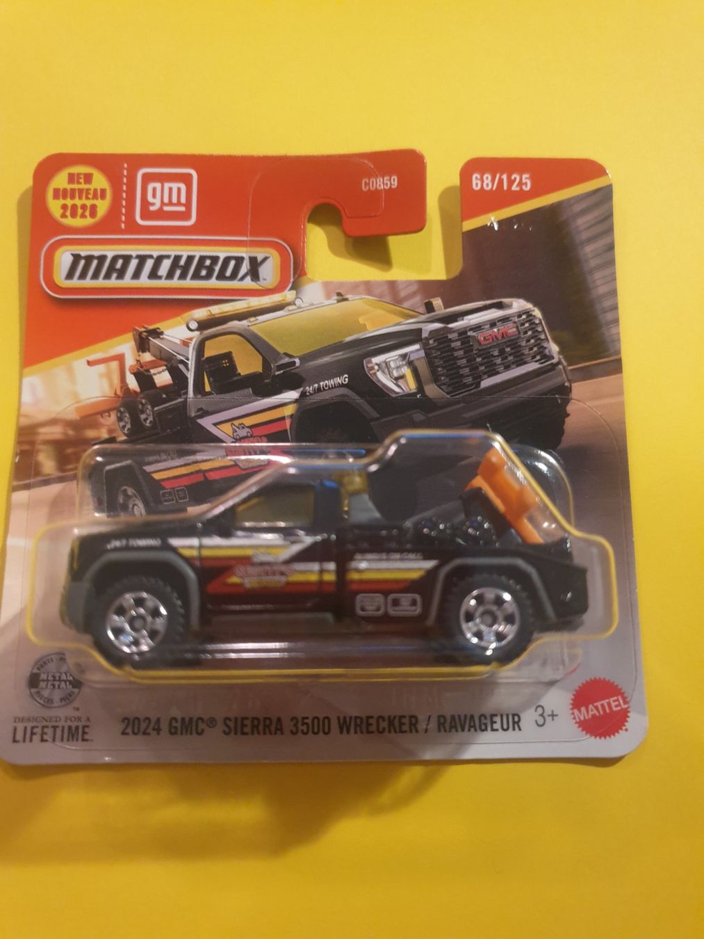 Matchbox Modellautos: Matchbox 2024 GMC SIERRA 3500 WRECKER – Neu und originalverpackt aus Oftringen von Rotor 1
