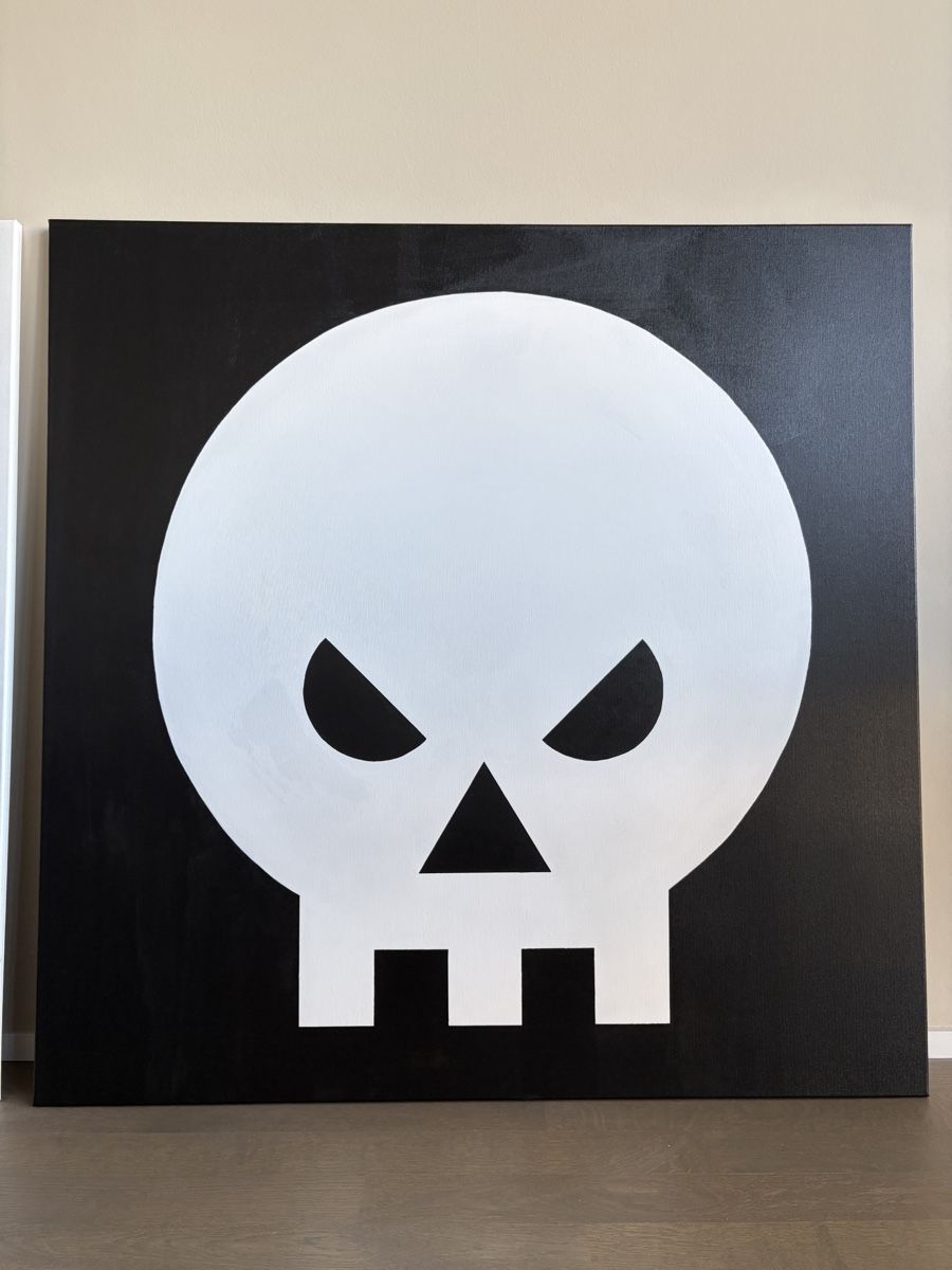 Dipinti: Icon 02: Skull (Grossformat 120x120cm) – Nuovo (secondo la descrizione) da Adliswil venduto da GermanK