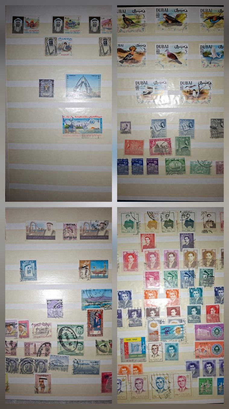 Tutti i francobolli: Briefmarkensammlung / Egypten / Liban / Iran / Dubai diverse – Usato da Balgach venduto da SIMEON27 2