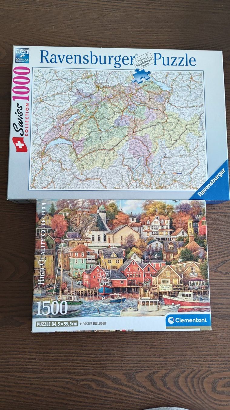 Ravensburger Puzzles: Zwei hochwertige Puzzles – Neu (gemäss Beschreibung) aus Zürich von rpr_m872