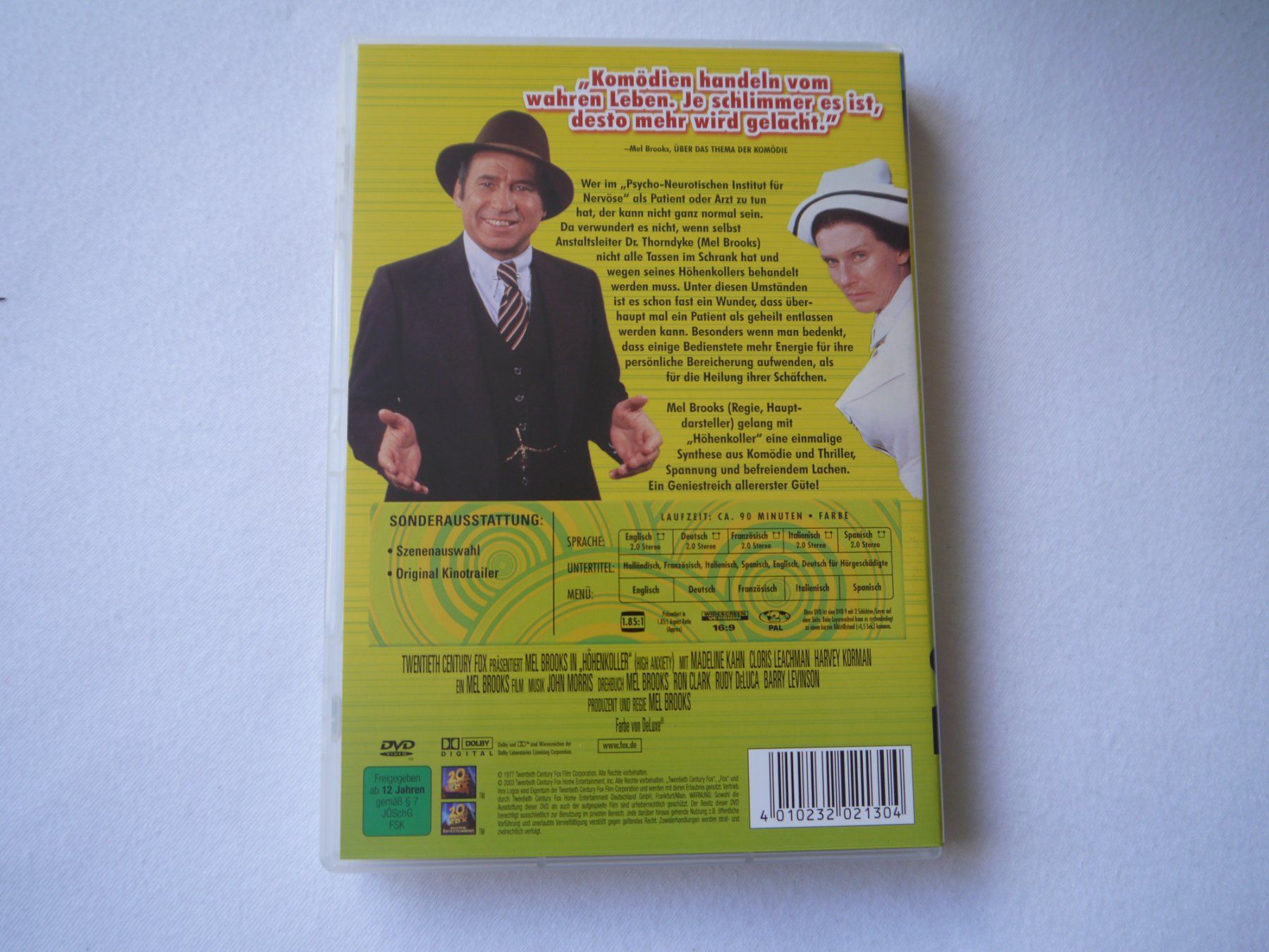 Tutti i DVDs: HÖHENKOLLER -Mel Brooks -neu OVP – Nuovo e nell'imballaggio originale da Hagendorn venduto da Blaf 1