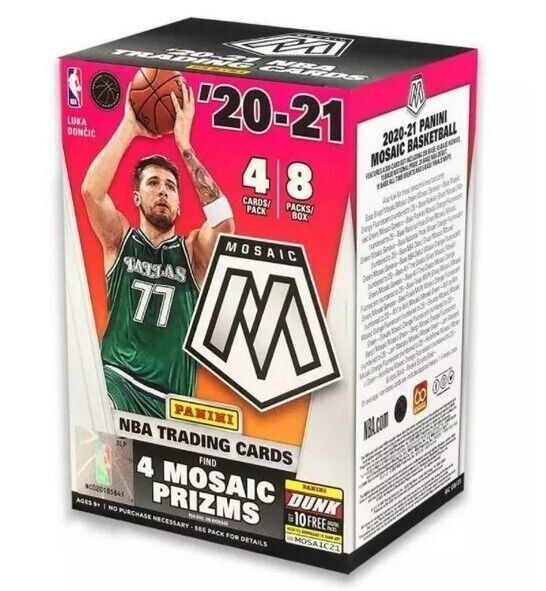 Panini NBA Mosaic Blaster Box 2020 / 2021 (Neu und originalverpackt) in ...