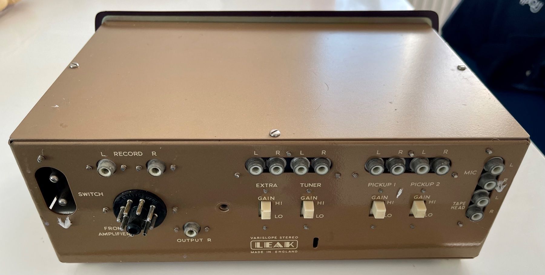 Raritäten HiFi: Leak Variscope Stereo – Defekt aus Romont FR von  2