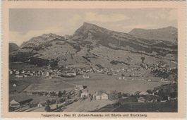 SG 198 NEU ST. JOHANN-NESSLAU mit Säntis und Stockberg 1917