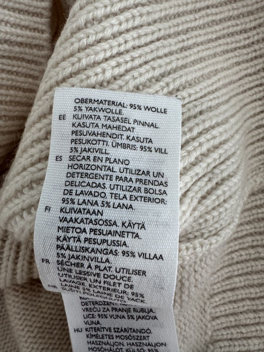 Cos Maglioni & Felpe: Wollpullover mit Strickmuster von COS – Nuovo (secondo la descrizione) da Aesch BL venduto da comven 3