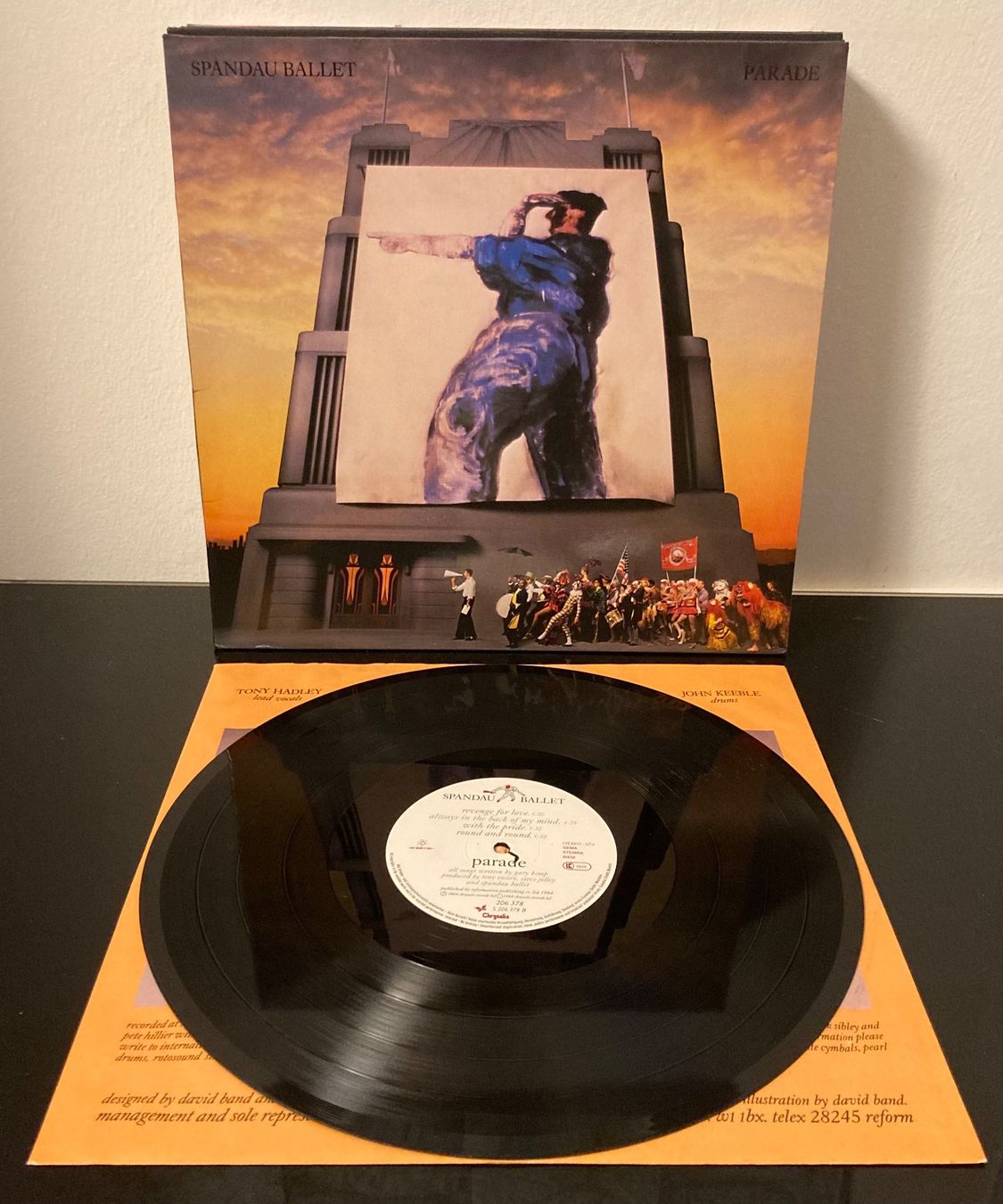 Dischi in vinile: Spandau Ballet - Parade LP °1984° – Usato da Wettingen venduto da 12.Zoll.Vinyl 4