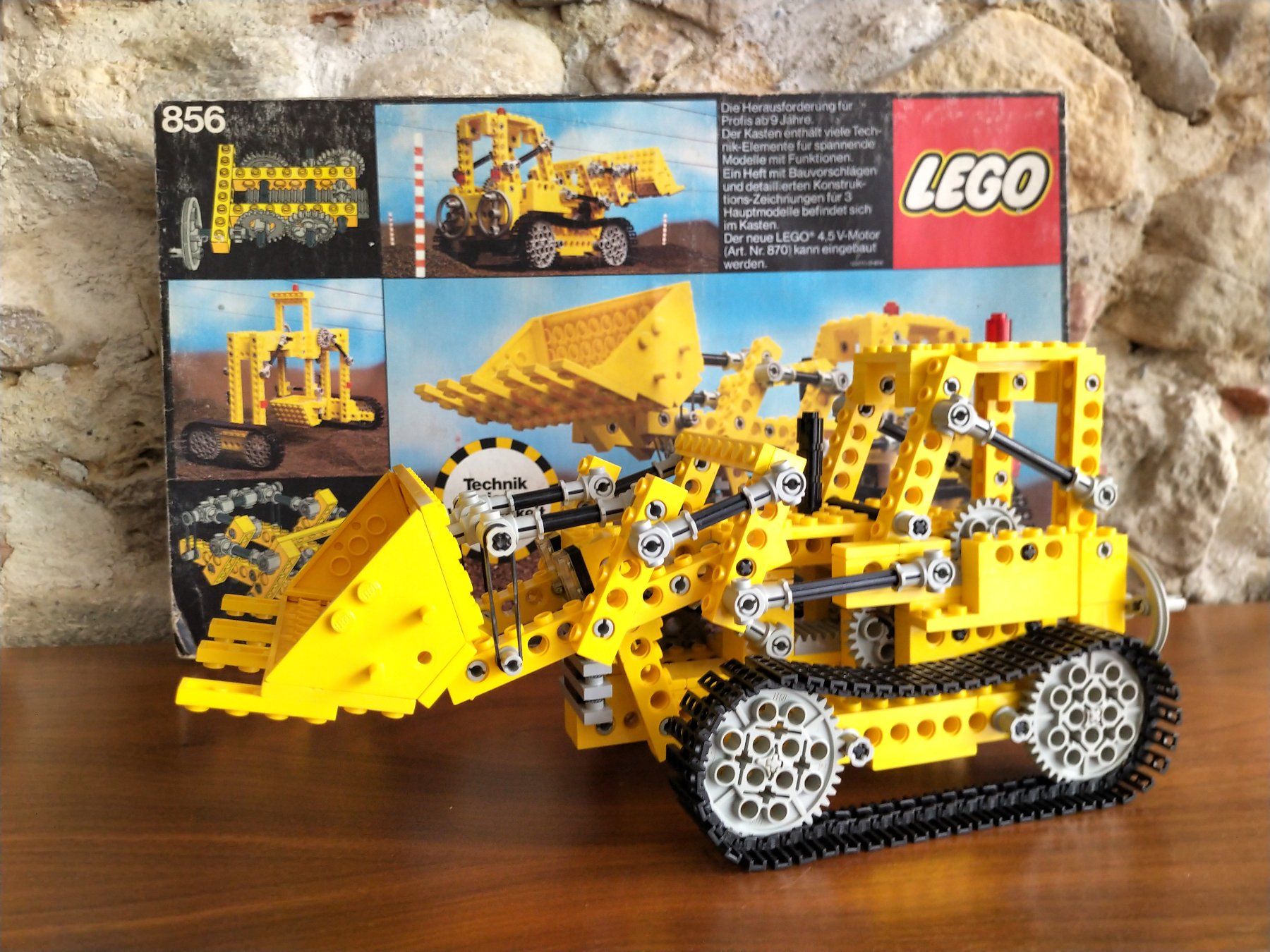 Lego Kit di costruzioni: LEG0 Technic 856 Bulldozer, original Verpackung & Anleitung – Usato da Bern venduto da WE_ARE 2