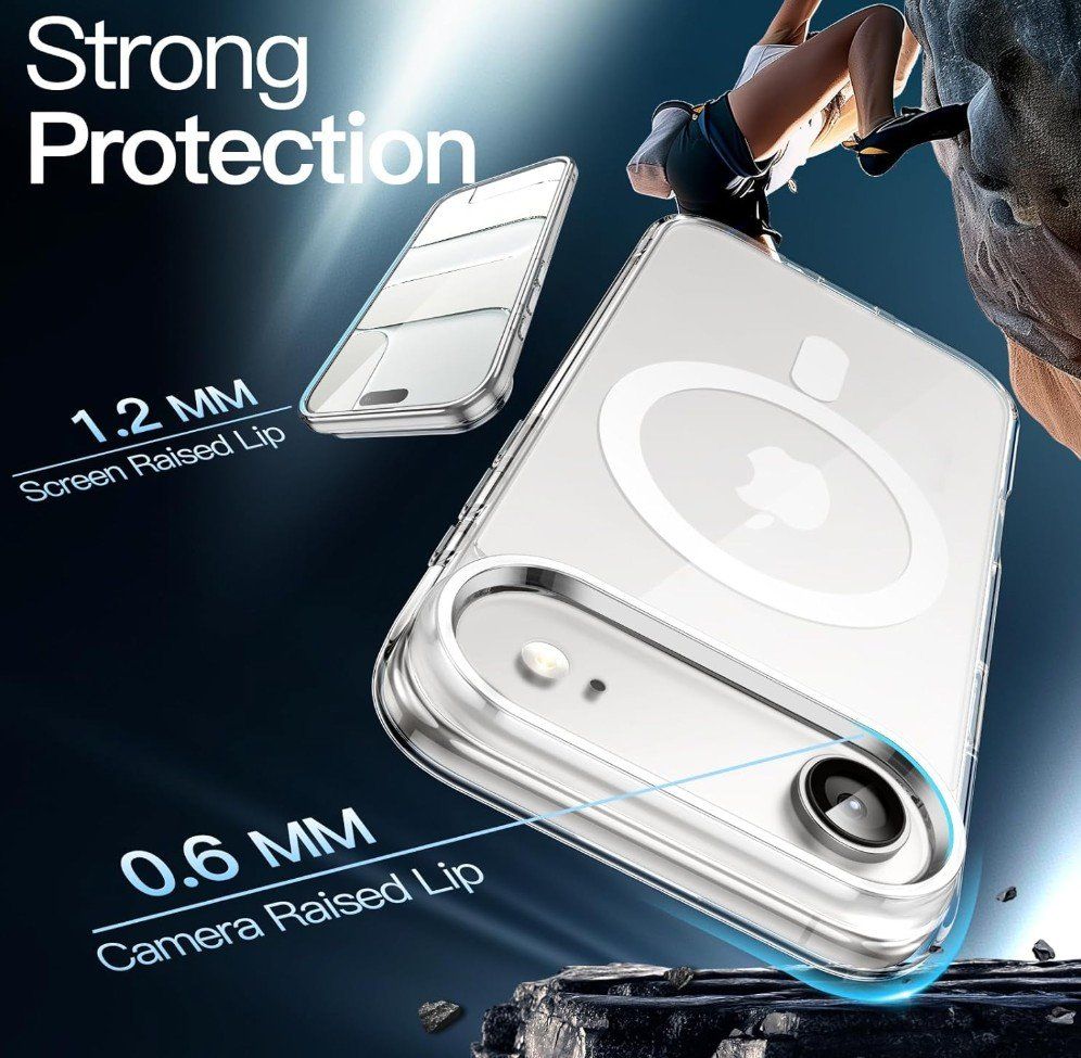 Apple Covers & Schutzfolien: iPhone 17 Air MagSafe Soft Silikon Case Hülle clear – Neu und originalverpackt aus Rorschacherberg von mir_hgk2 3