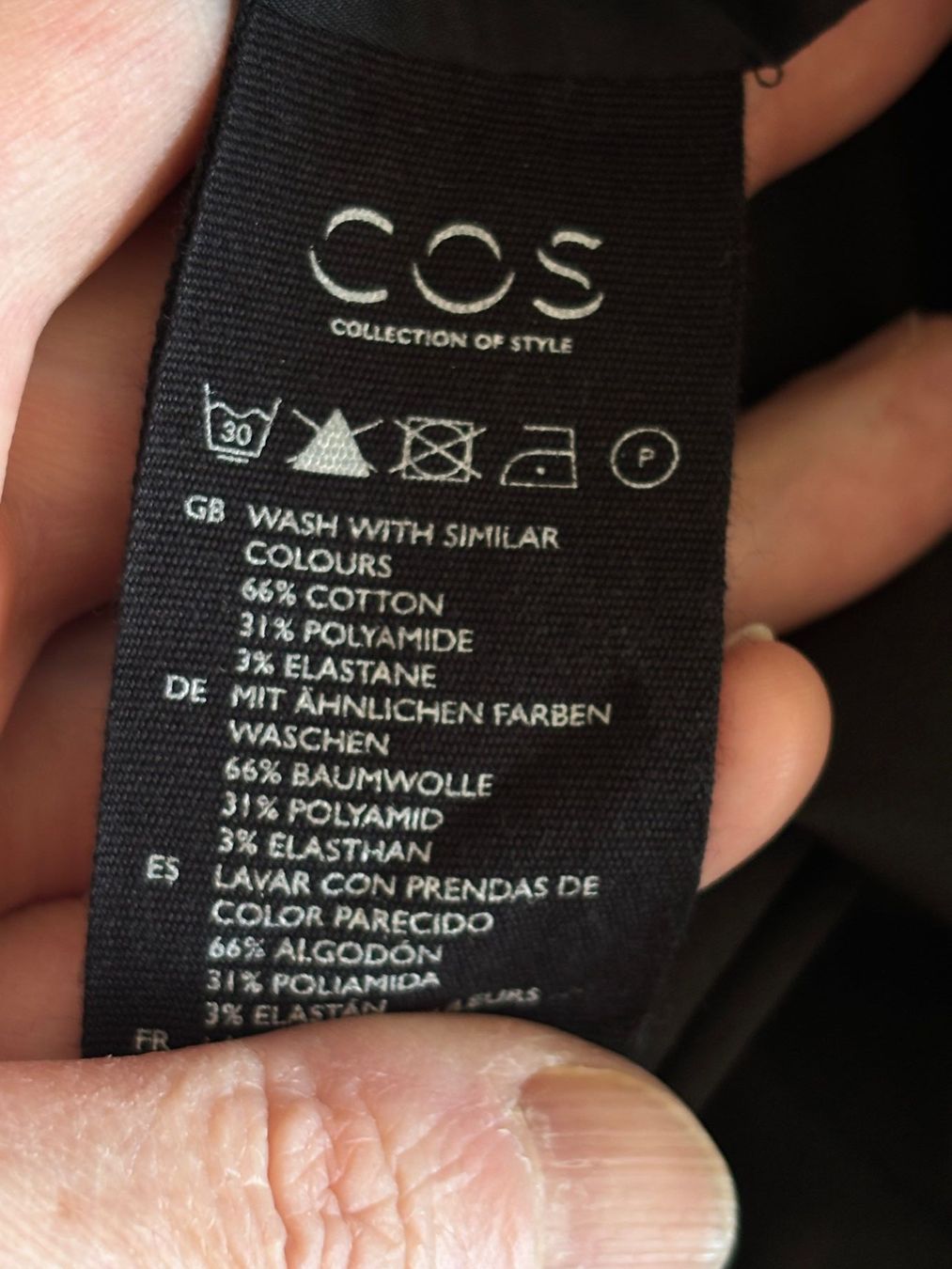 Cos Vestiti: COS schwarzes Wickelkleid Gr. 36 – Usato da Zürich venduto da missmodernage 8