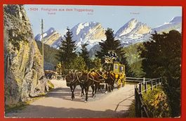 Nesslau 1916 - Postgruss aus dem Toggenburg