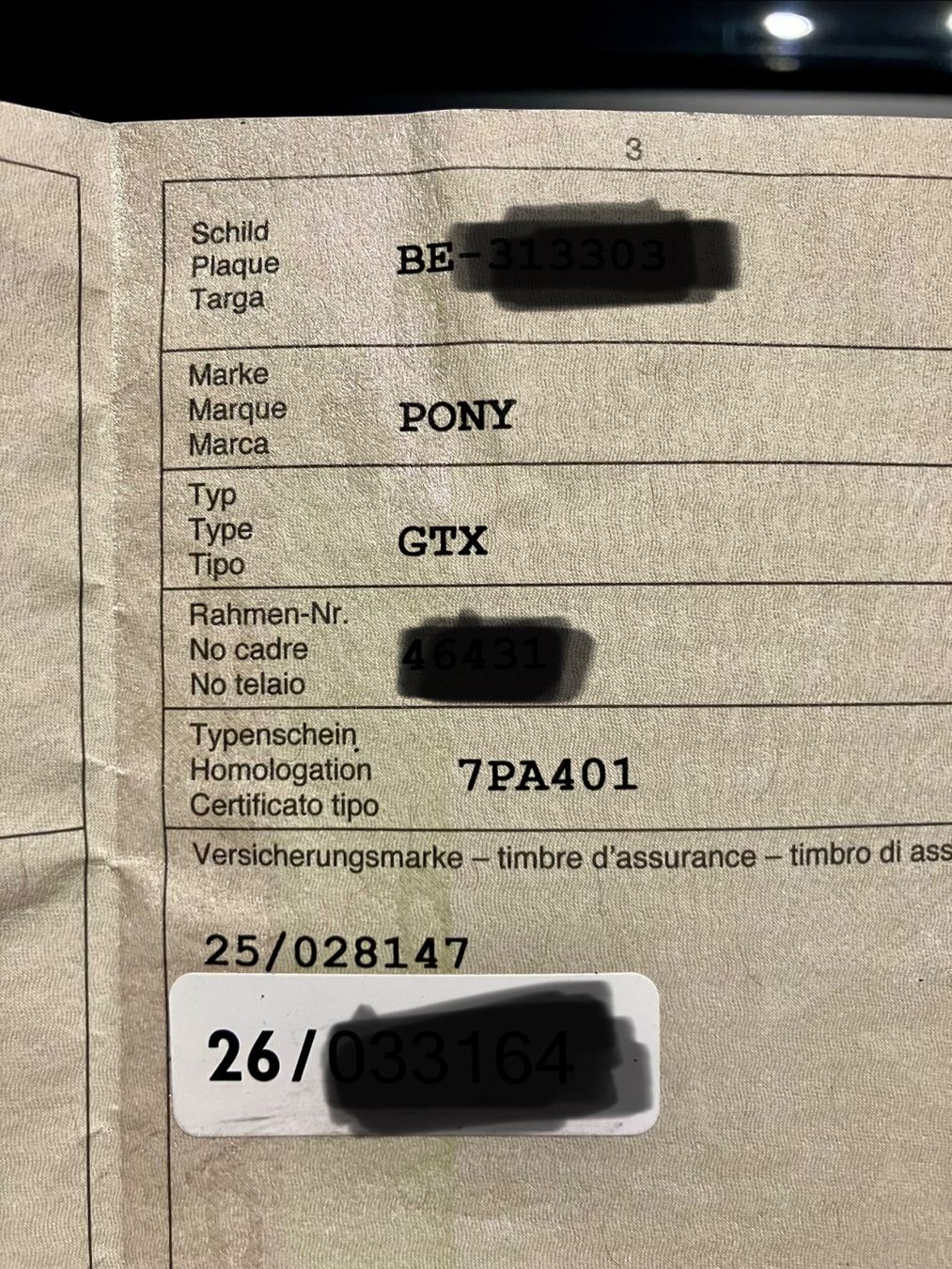 Pony Mofas: Pony GTX mit Ausweis – Gebraucht aus sigriswil von ulme03 5